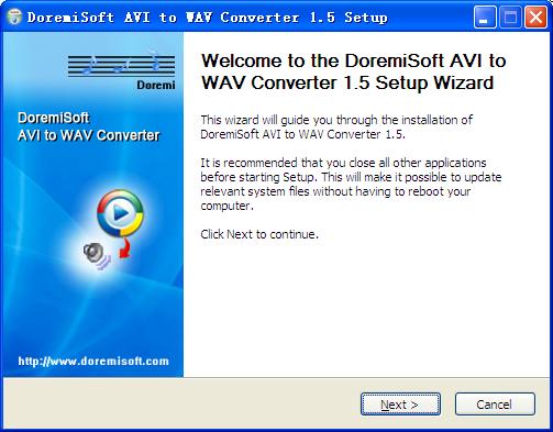 install free avi to wav converter